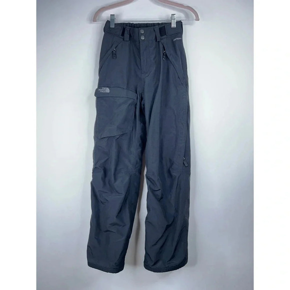 The North Face Women's Hyvent Insulated Snow Pants Black High Rise Board Ski - Picture 1 of 12